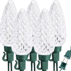 Holiday String Lights with Clear Bulbs